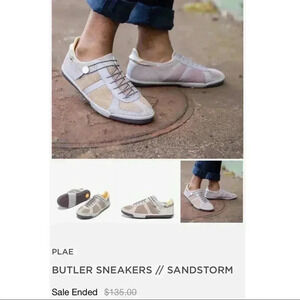 PLAE BUTLER SNEAKERS in SANDSTORM